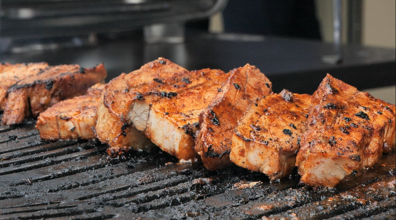 pork BBQ landscape