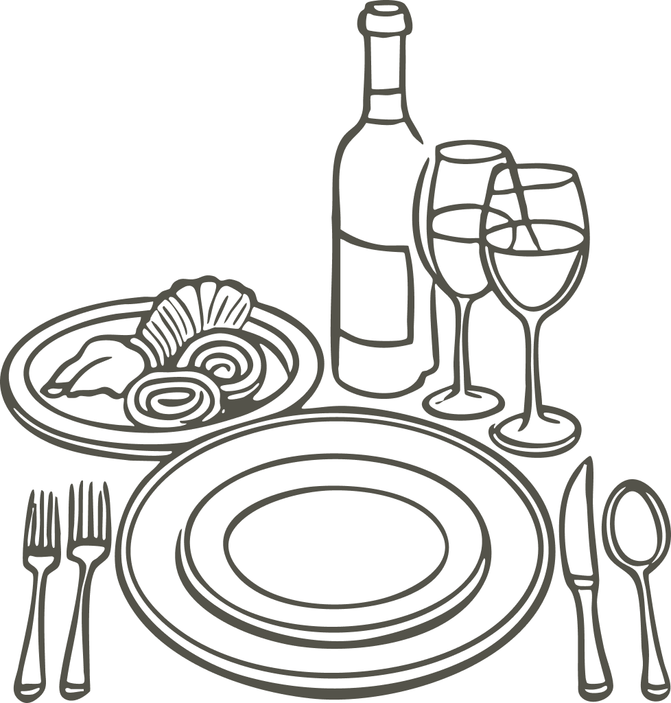 brasserie-dinner-illustration