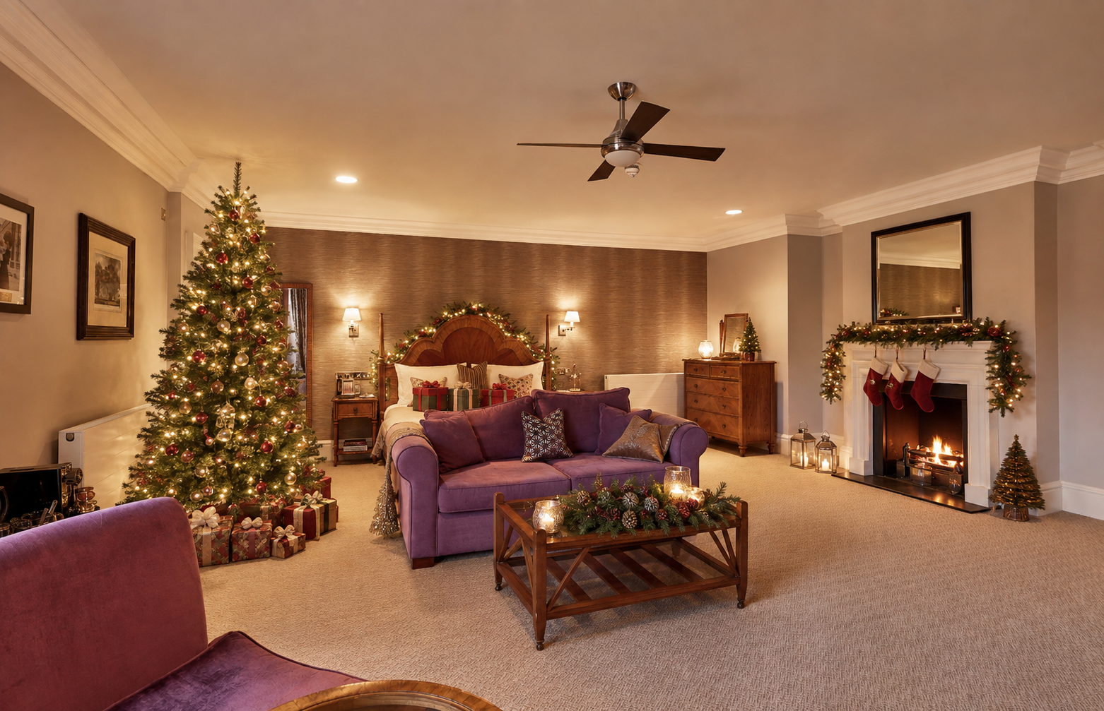 Festive Bedroom One